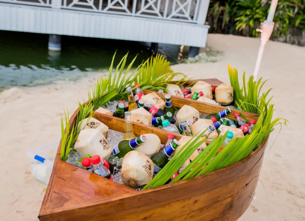 Beverages and Snack options @ Hole in One - Punta Cana, Dominican Republic
