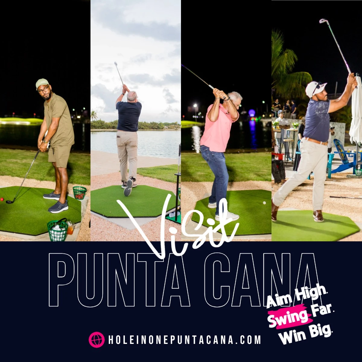Golf Experience in Punta Cana — Interactive Entertainment with a Modern Twist @ Hole in One - Punta Cana, Dominican Republic