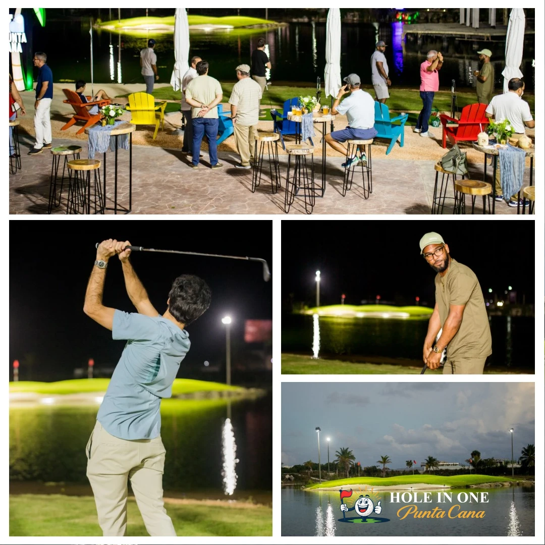 Punta Cana Attractions at Night — A Must-Visit Outdoor Experience @ Hole in One - Punta Cana, Dominican Republic
